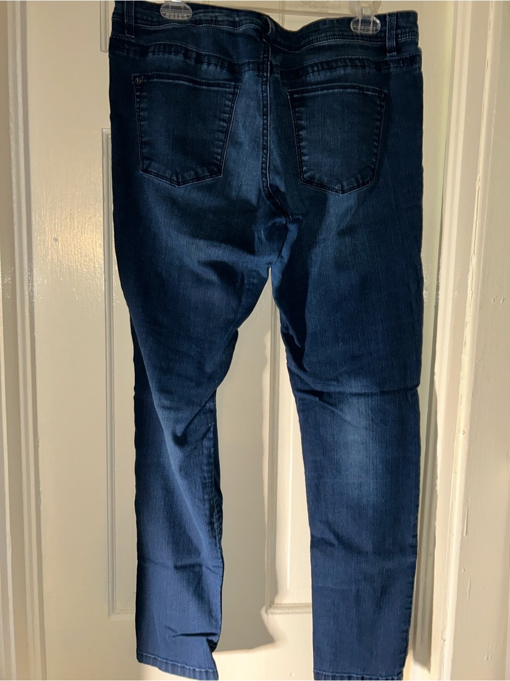 Metaphor Dark Blue Denim Waistband Detail